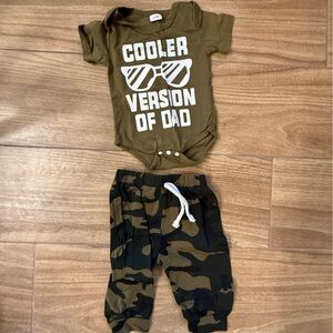 Cooler Version of Dad Baby Outfit